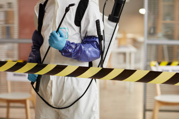 Professional Biohazard technician working in Connell, WA